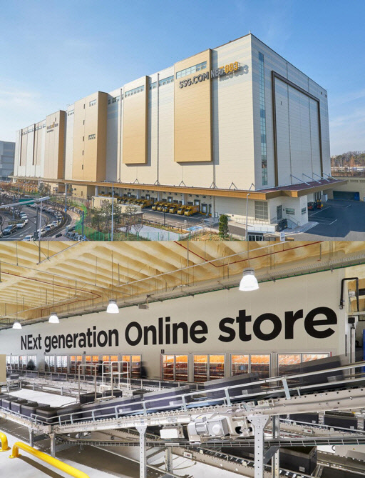 경기도 김포시 고촌읍에 위치한 SSG닷컴의 세 번째 온라인 자동물류센터 '네오003'. <SSG닷컴 제공>